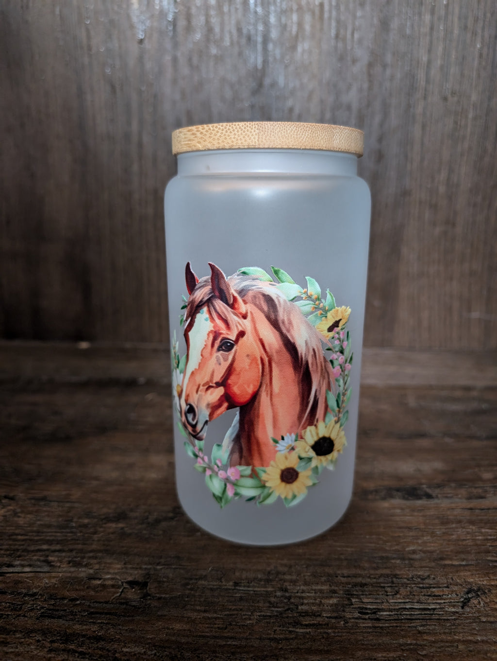 Glass Cup - Spirit Animal