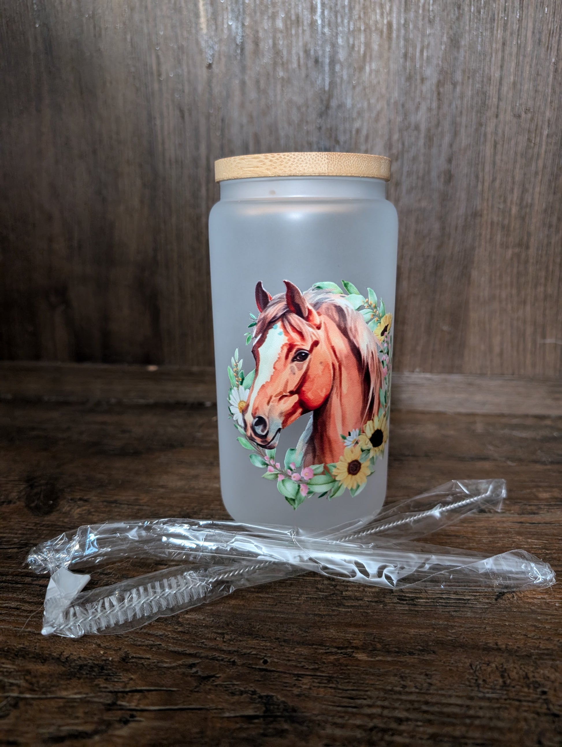 Glass Cup - Spirit Animal